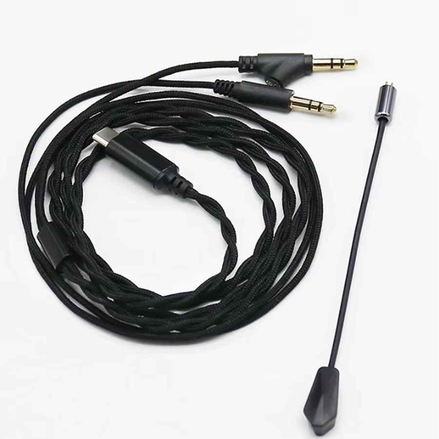 Type C Wired Earphones With Mic - New Game Boom Microphone Earphone upgrade