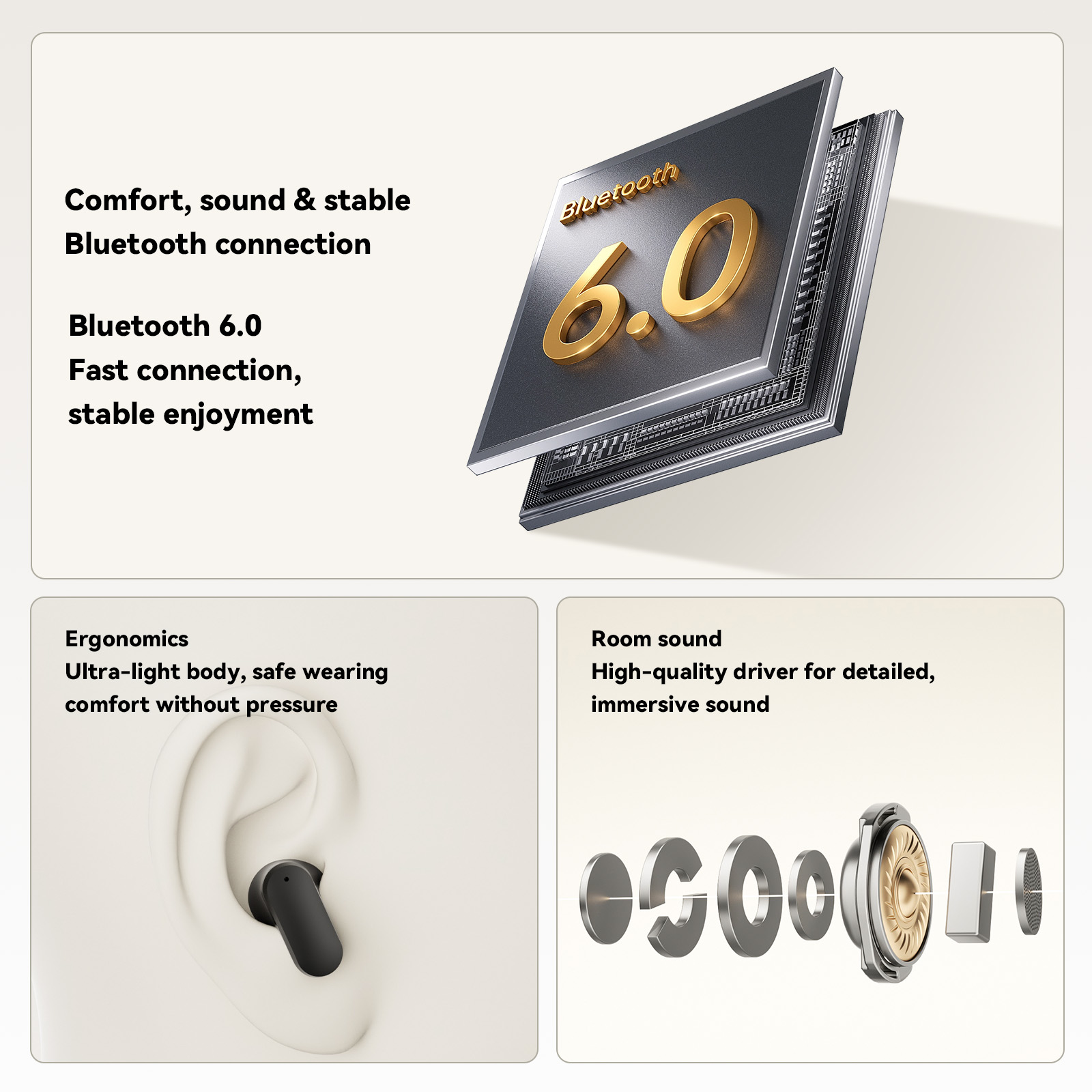 ZNP N04 Wireless Bluetooth Ear - đánh giá và giá Headphones