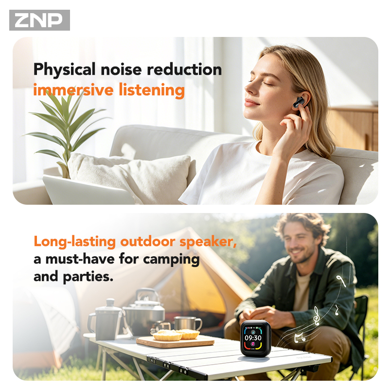 ZNP N04 TWS Wireless Earbuds W - đánh giá và giá Headphones