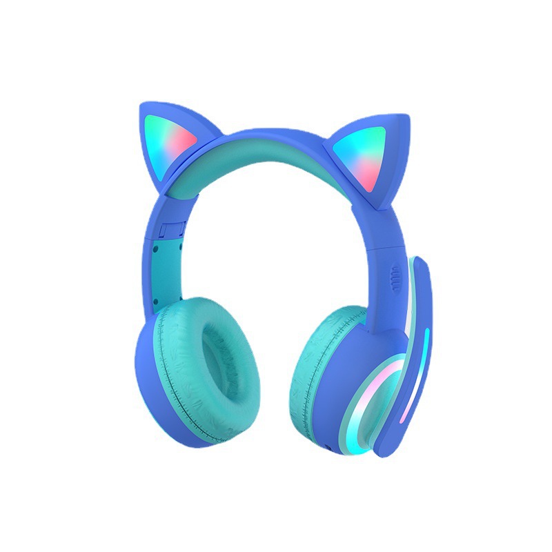 Bluetooth Headphones Cat Ear D - đánh giá và giá Cat Ear Bluetooth Headset Led